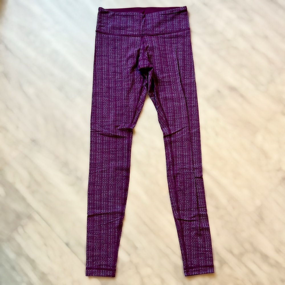 Lululemon - Purple & Gray Leggings